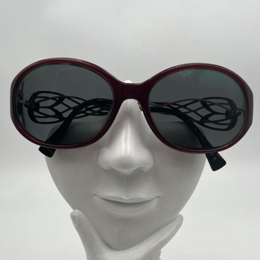 Koali Burgundy Oval Sunglasses Frames